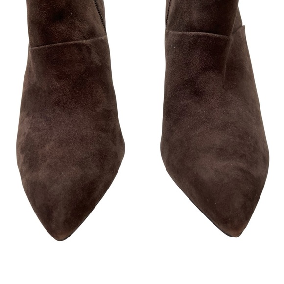 Coach Oakdale Women's Leather Pointed Ankle Booties, Chestnut 8.5 Fall Classic - Picture 9 of 13